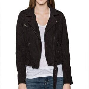 ASTR The Label Faux Suede Moto Jacket - Size S